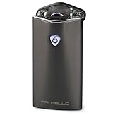Mantello Coil Lighters USB Rechargeable Windproof Arc Lighter Gunmetal