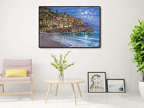 VONLUXE Jigsaw Puzzles 1000 Piece for Adults Puzzle for Adults & Kids Large Puzzle Game Toys Gift Romantic Night Puzzles Challenging Puzzle Game 27.5\