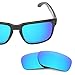 Revant Replacement Lenses for Oakley Holbrook sunglasses, UV Protection, Anti-Scratch and Impact Resistant, Polarized Ice Blue Mirrorshield