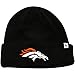 47 brand Denver Broncos Black Cuff Beanie Hat - NFL Cuffed Knit Toque Cap