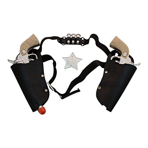 Play Kreative Western Toy Cowboy Gun and Holster Set with Sheriff Badge