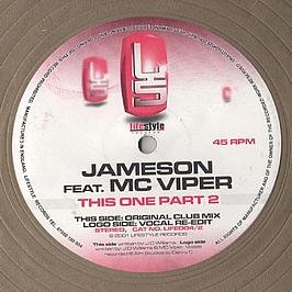 Jameson Feat. MC Viper / This One Part 2 (Gold Vinyl)