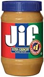 Jif Extra Crunchy Peanut Butter, 40-Ounce (Pack of 2)