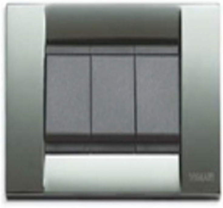 VIMAR 16733/36 PLACCA Classica 3M Cromo Light Switch Cover Plate