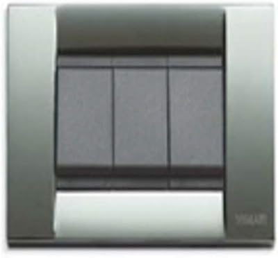 VIMAR 16733/36 PLACCA Classica 3M Cromo Light Switch Cover Plate