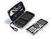 Supremery for Texas Instruments TI-84 CE Plus Graphing Calculator Hard Carrying Travel Storage Case Bag - Black/Blue