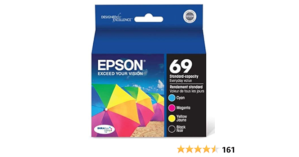 Genuine Epson 69 ink cartridges 