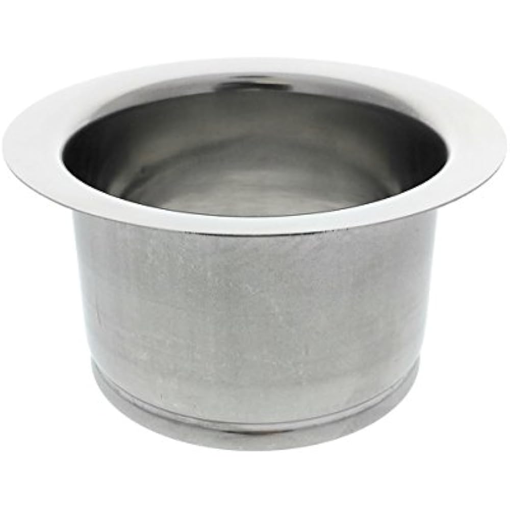 Kitchen Extended Faucet Flanges Sink Flange, Deep Polished Stainless