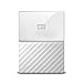 WD 1TB White My Passport Portable External Hard Drive - USB 3.0 - WDBYNN0010BWT-WESN (Renewed)