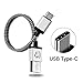 Cambond USB Type C Cable 2.0 Braided Charging Cable Cord 1ft for Galaxy Note 8, S8, S8+, Nintendo Switch, Google Pixel,