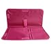 Hairizone Flat Iron Cover Thermal Pouch and Cable Holder for Hair Straightener, Curling Iron Case, Convenient Beauty Product Storage Bag for Travel, Pink