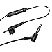 AE2 Replacement Audio Cable fit Bose Around-Ear AE2 AE2i AE2w Headphones Extension Cords with Volume Control and Microphone
