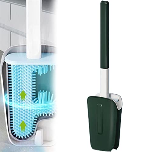 Vanietal No Dead Corner Cactus Toilet Brush - Long Handle Silicone Toilet  Brush with Holder - Flex No-Slip Toilet Bowl Cleaner Brush - F-Shaped for  Clean Toilet (Green) in Kenya | Whizz Brushes