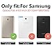 ProCase Slim Case for Galaxy Tab A 8.0 2017 T380 T385, Light Smart Cover Stand Hard Shell Case for 8.0 inch Galaxy Tab A Tablet 2017 T380 T385 -Black