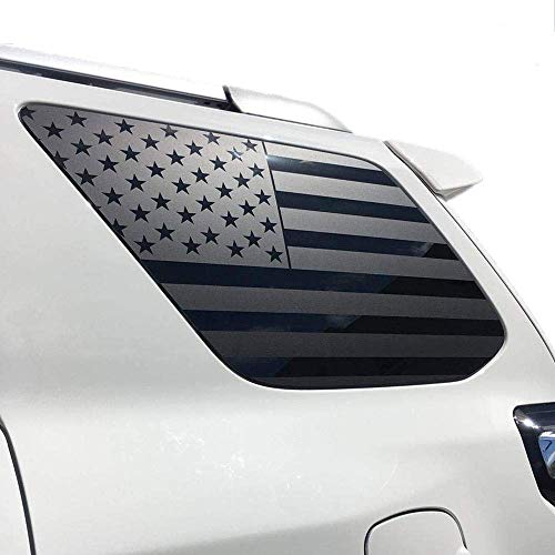 XPLORE OFFROAD 4Runner Precut American Flag Window Decals Both
