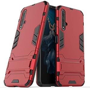 GOBY Cover per Huawei Honor 20 Case Silcona Fondina Ibrida Robusta Armor Bumper TPU Case Magnetica Supporto Smartphone… - immagine 4