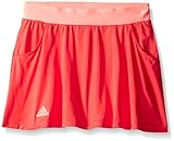 adidas Performance Girls Club Skort, Bright Red, Large