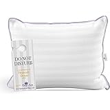 Queen Size Pillow for Sleeping, Allergy Free Bed Pillows - Luxury Hotel Quality Pillow, Synthetic Down Alternative Hypoallergenic Pillows for Back, Stomach, and Side Sleepers (Queen Firm 20â€ x 30â€)