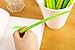 Black Gel Ink Pen Forest Green Grass Leaf Novelty Design Grass Pen Glass Blade Grass Leaf Shaped Rollerball Pens Creative Stationery Gift Pack of 24
