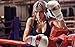 Kickboxing Gloves Boxing Gloves for Women Ladies Girls Leather Training Bag Sparring Pink Mitts Muay Thai Kick Boxing Gloves (White, 12oz)
