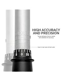 Neiko Pro 03709b 1 2 inch Disco ajustable Llave dinamométrica, 50 A 250 foot Libra   cromo vanadio)