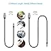 USB Type C Cable, CHOETECH USB C Cable (3-Pack,6.6ftx2,3.3ftx1) USB C to USB A 3.0 Charger Nylon Braided Fast Charging Cord for Samsung Galaxy S9 S8 Note 9 Note 8,Nintendo Switch,LG G5,Nokia 8