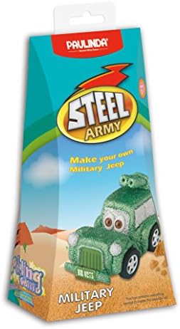 Paulinda Steel Army Jeep, Multi Color