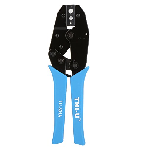 KKmoon TU-301A 8.5  Locking Ratcher Crimping Press Pliers Crimper Clamps Tools for BNC Connector 6.5/5.41/1.72mm