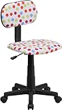 Flash Furniture Multi-Colored Dot Printed Swivel Task Chair
