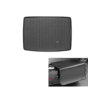 WeatherTech Mercedes-Benz B-Klasse W246 (opmerkingen) 2012-18 Kofferbakmatten+Bumper beschermer|Zwart