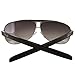 Guess Men GU6591 Aviator Fashion Sunglasses, Silver/Grey