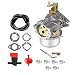 Cnfaner Carburetor for Kohler K321 K341 Cast Iron 14hp 16hp John Deer Tractor Cast Iron Engine Carb with k341 Gasket kit