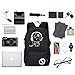 Pawsky Anime Luminous Backpack, Casual Daypack Laptop Backpack with USB Charging Port and Lock Fits 15.4 Inch Laptop