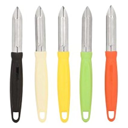 Navisha Glare Stainless Steel Vegetable Peeler Set of 5