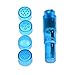 FINEVER Portable Mini Beauty Facial Massage Toy Travel Massager Tool for Head Eyes Back Foot Leg (2Pk Blue) Contain in Pink Bag