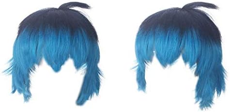 Men's Luka Couffaine Cosplay Wig 12 Inch Short Layered Hair with Bangs