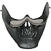 SODIAL(R) Skull Skeleton Airsoft Paintball Half Face Protect Mask For Halloween