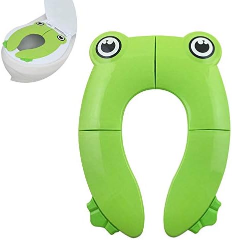 EudoER 1Pcs Toilet Training Seat Portable Travel Potty Seats Cover with Non Slip Pads and Bag for Kids Babies Toddlers