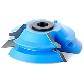 Amana Tool - 998 Carbide Tipped 3-Wing Lock Miter 45 Deg x 3-3/4 Dia x 1 2 &amp; 3/4 Bore