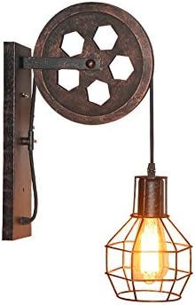 Lampara De Pared Decoracion Industrial Del Pasillo Del Restaurante