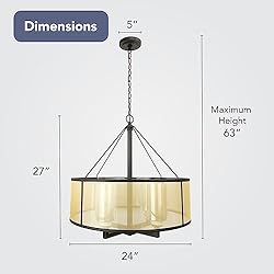 Elk Home Diffusion 24-inch Chandelier – 57027/4