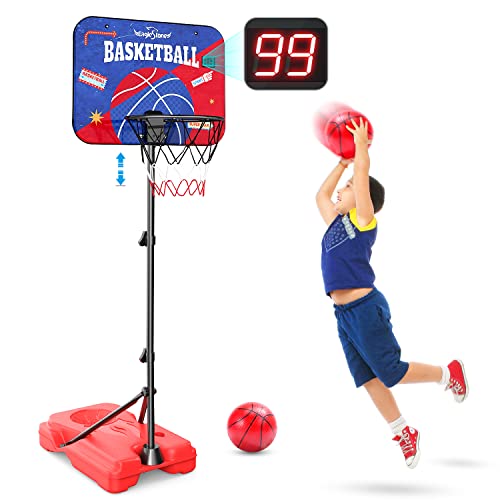Eaglestone Kids Basketball Hoop with Electronic Scoreboard, Height