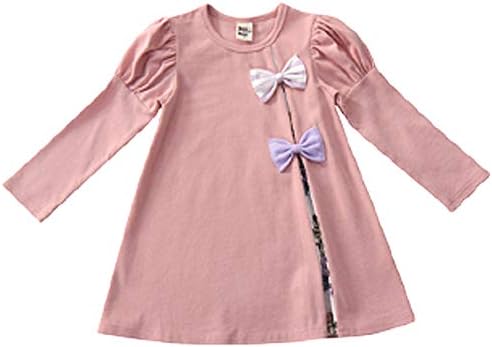 子供服bee 女の子 ナチュラル シンプル キッズ 長袖 ワンピ チェック柄 リボン 長袖ワンピース スタンダード Sbb