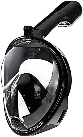 Zhongkeyi Mask with Anti-Fog and Anti-Leak Technology - Breath Underwater with this Full Face Snorkeling Mask with 180¡ã View for Adults and Youth