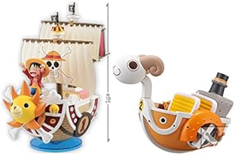 Amazon Co Jp ワンピースmega メガワールドコレクタブルフィギュア ルフィ サウザンドサニー号 ミニメリー号 ホビー 通販