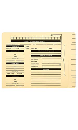 Service File Folders - Manila - Pack of 100