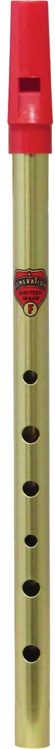 Flageolet 6586 F Brass Whistle