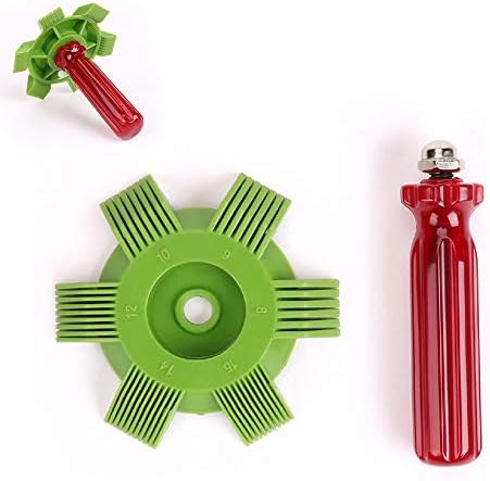 YESHIN Universal 6 in 1 Fin Comb Straightener Cleaner Automotive A/C Radiator Air-Conditioner Evaporator Tools Condenser