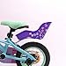 DRBIKE Doll Seat With DIY Decals for Girls' Bike - Kids' Accessories, Doll Carrier Fits Standard Sized Dolls and Stuffed Animals - Lavender
