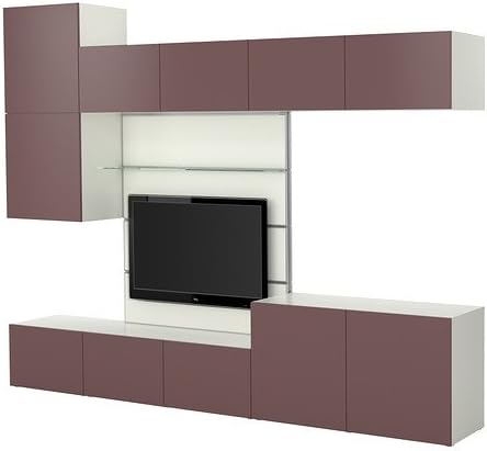 Amazon Besta Framsta テレビ 収納 コンビネーション ホワイト ライラック イケア Ikea S ローボード テレビ台 オンライン通販